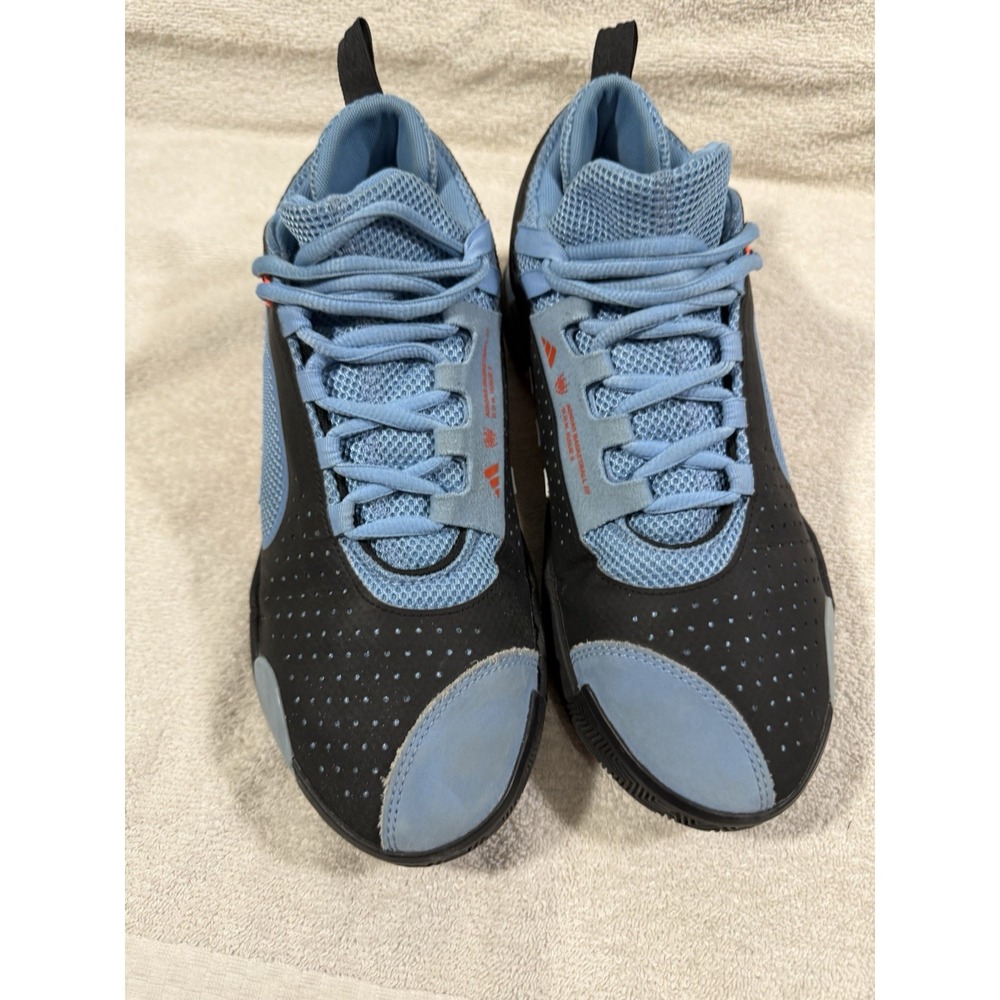 Adidas Harden Stepback Basketball Shoes Men's Size 8 Blue Black Orange Athletic